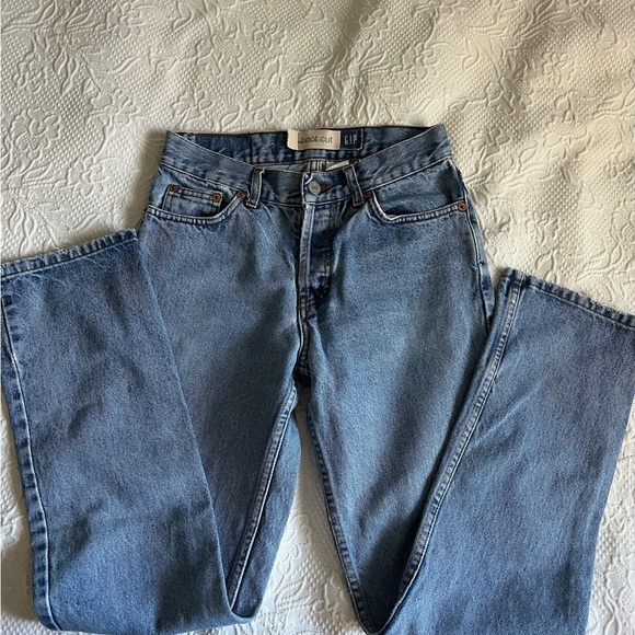 Gap Women’s Bootcut Blue Denim Jeans - Picture 2 of 9